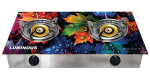 Luminous Gas Stove Doube 120 Burner 3