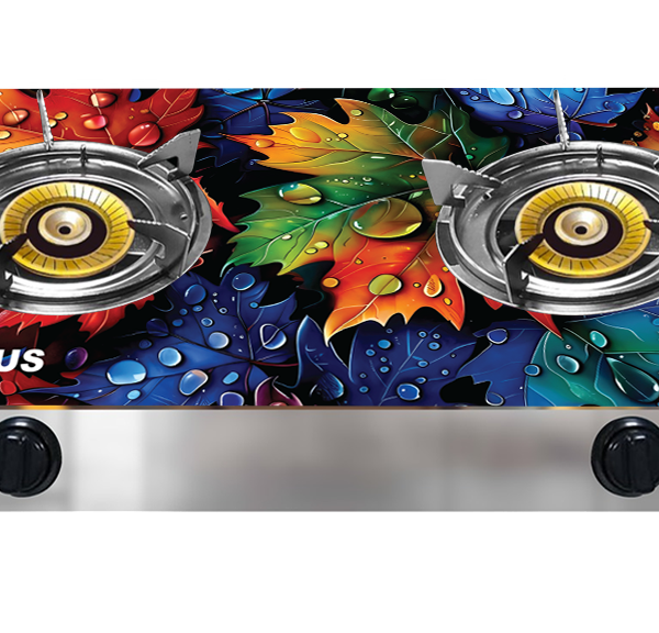Luminous Gas Stove Doube 120 Burner 3