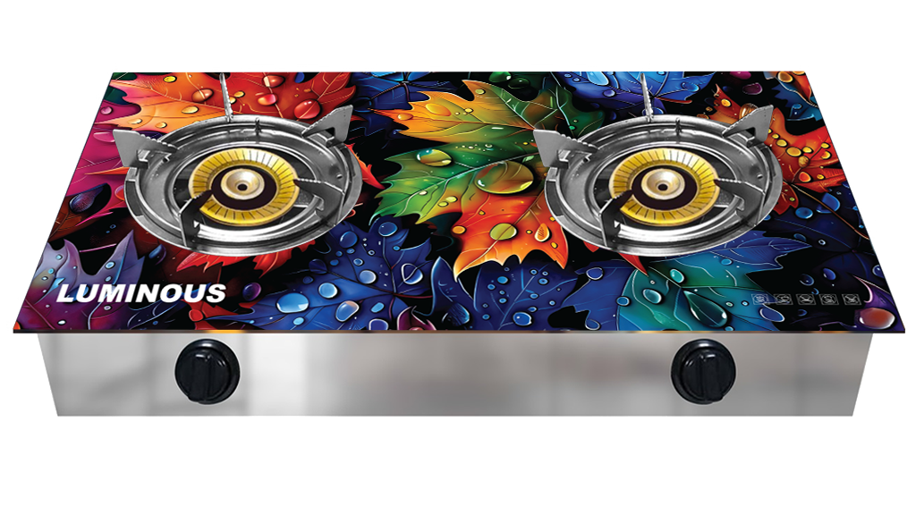Luminous Gas Stove Doube 120 Burner 3